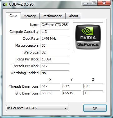 CUDA-Z下載 顯卡性能測(cè)試?yán)鳎瑅0.10.251綠色版推薦